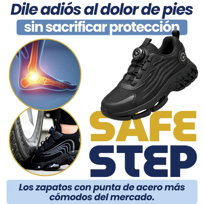 Tenis de Seguridad Ultraligeros SafeStep - Comodidad y Seguridad